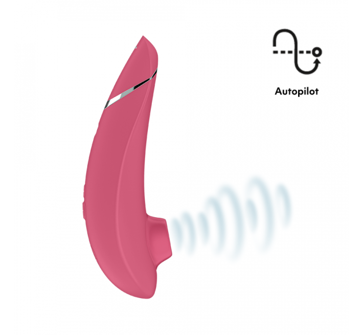 Вакуумний стимулятор клітора Womanizer Premium 2 Respberry