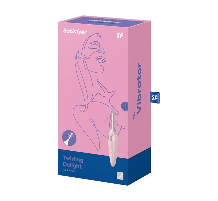 Вибратор для клитора Satisfyer Twirling Delight Розовая