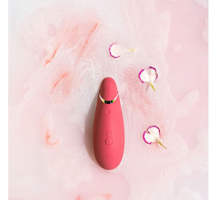 Вакуумний стимулятор клітора Womanizer Premium 2 Respberry