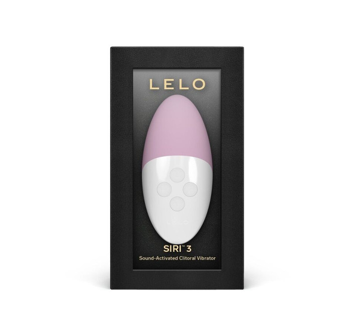 Музичний вібратор для клітора LELO SIRI 3 Soft Pink, вібрації в ритмі звуків без смартфона