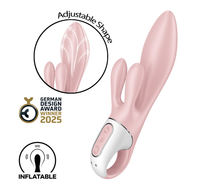 Вібратор Satisfyer Air Pump Bunny 3