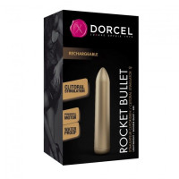 Перезаряджається віброкуля Marc Dorcel Rocket Bullet Золота