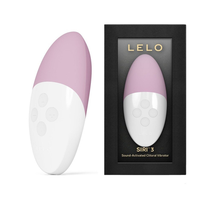 Музичний вібратор для клітора LELO SIRI 3 Soft Pink, вібрації в ритмі звуків без смартфона