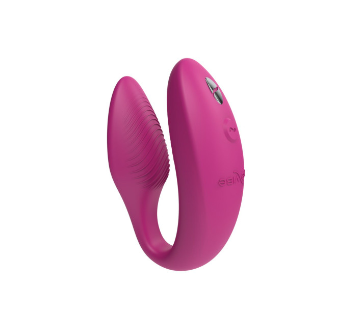 Смарт-вибратор для пар We-Vibe Sync 2 Rose, 10 виброрежимов, пульт ДУ