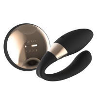 Вібратор для пар LELO Tiani Duo Black, 2 мотори, пульт ДК Вібратор для пар LELO Tiani Duo Black, 2 мотори, пульт ДК