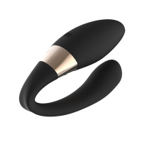Вібратор для пар LELO Tiani Duo Black, 2 мотори, пульт ДК Вібратор для пар LELO Tiani Duo Black, 2 мотори, пульт ДК