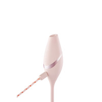 Пульсатор з вакуумним стимулятором KISSTOY Cathy III Pink