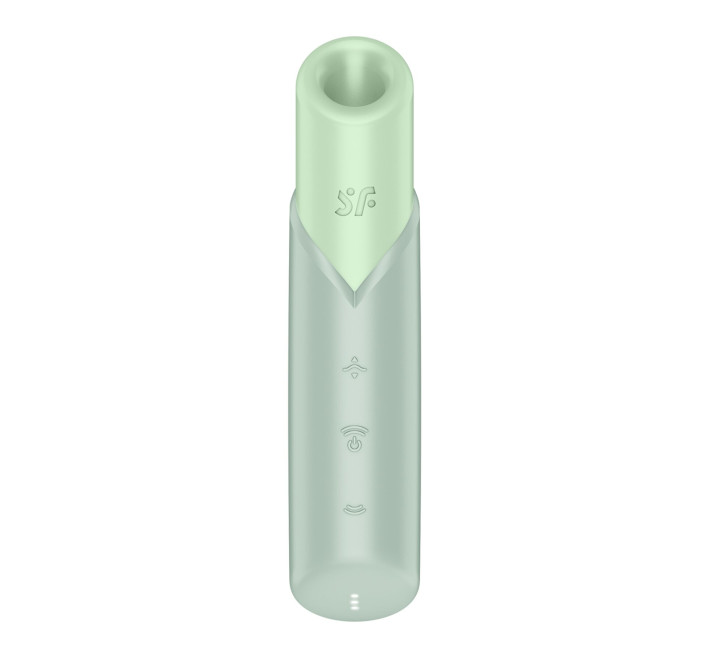 Вакуумний стимулятор Satisfyer Naughty Kiss, магнітна технологія 3D Air Pulse, 30 режимів роботи