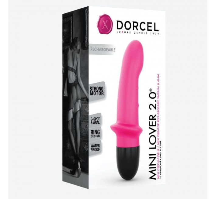 Вібратор Marc Dorcel Mini Lover 2.0 Фуксія