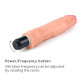 Реалістичний вібратор LoveToy Reel Feel Flexi Vibrator Flesh 9,5