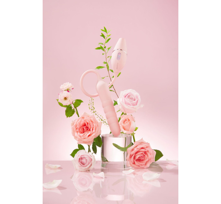 Пульсатор с вакуумным стимулятором KISSTOY Cathy III Pink