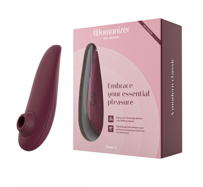 Вакуумный стимулятор клитора Womanizer Classic 2 Bordeaux