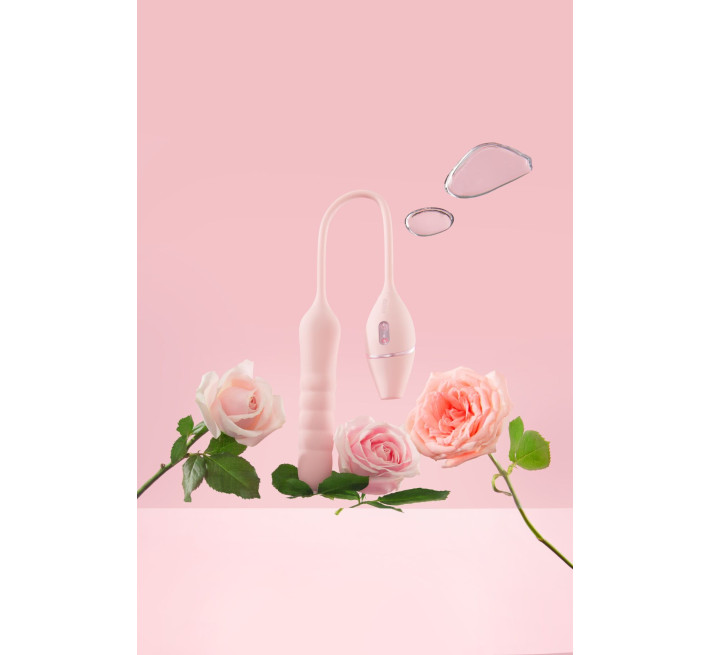 Пульсатор с вакуумным стимулятором KISSTOY Cathy III Pink