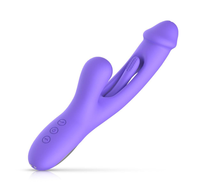 Вібратор-кролик Good Vibes Only - Tess Rabbit Vibrator with G-Spot Stimulator