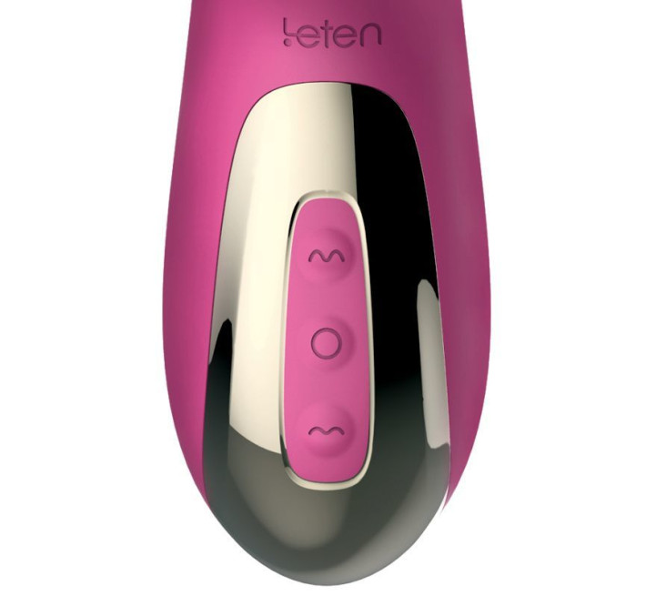 Вібратор-пульсатор Leten Automatical Thrusting Vibrator з підігрівом