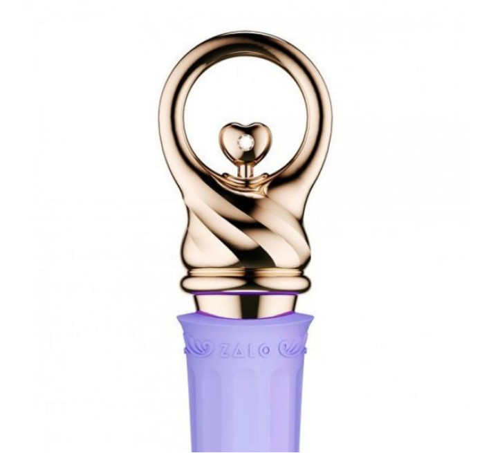 Вибромассажер микрофон Zalo Confidence Фиолетовый