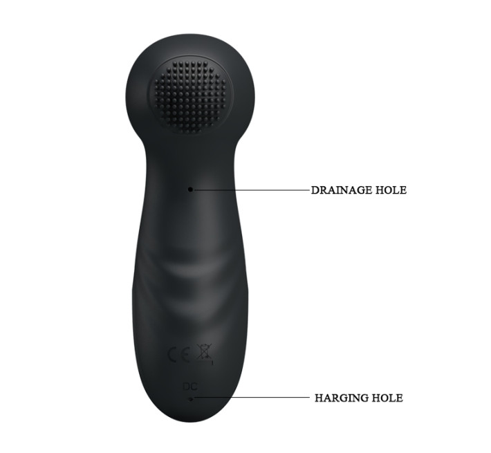 Клиторальный стимулятор Pretty Love Royal Pleasure Hammer Black