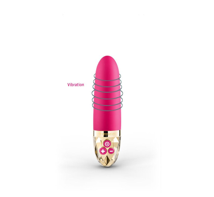 Вібратор Mystim Sleak Freak Pink, 8 режимів, внутрішня та зовнішня стимуляція