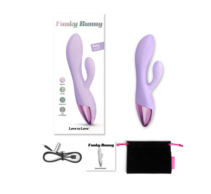 Вибратор-кролик Love To Love FUNKY BUNNY - VIVA MAUVE