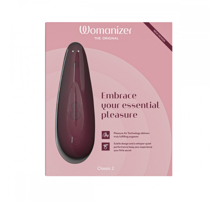 Вакуумный стимулятор клитора Womanizer Classic 2 Bordeaux
