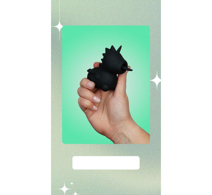 Вібратор-єдиноріжка Unihorn - Wild Spirit, пестливий язичок