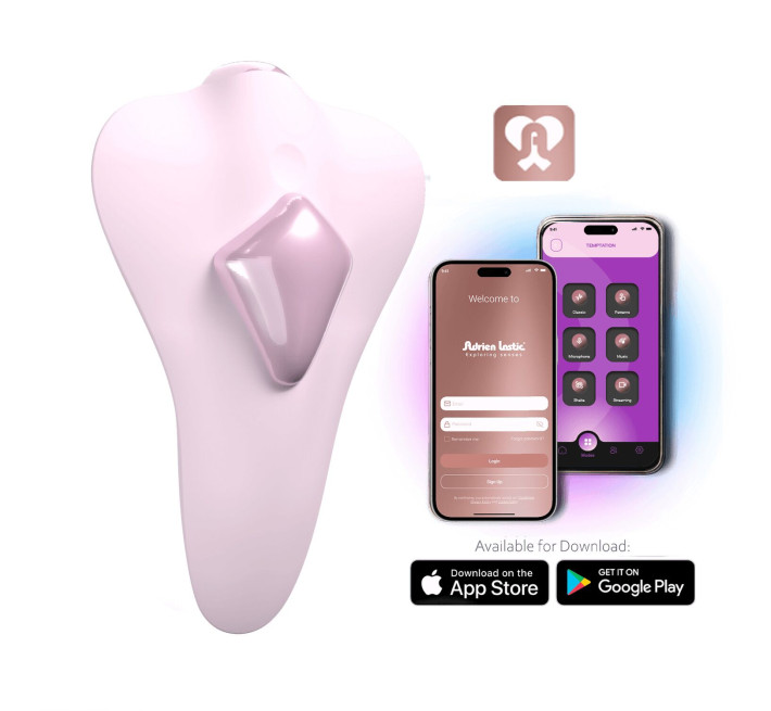 Смарт-вібратор в трусики Adrien Lastic Temptation, 11 режимів, кріплення-магніт