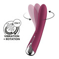 Вибратор точки G с вращением Satisfyer Spinning Vibe 1 Red, 2 мотора