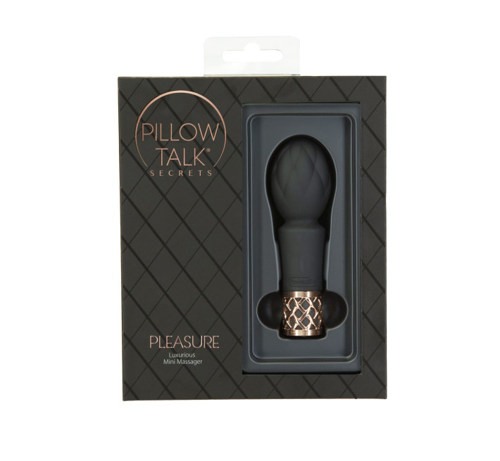 Минивибромассажер Pillow Talk Secrets - Pleasure - Clitoral Vibrator Wand, мощный мотор