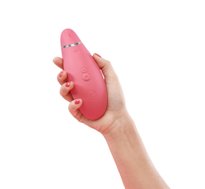 Вакуумний стимулятор клітора Womanizer Premium 2 Respberry
