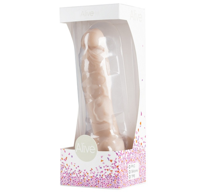 Фаллоимитатор с вибрацией и ротацией Alive Cesar Vibro Plus Mega Realistic