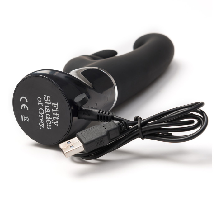 Вібратор подвійної дії для точки G Fifty Shades of Grey Ненаситне дівчисько