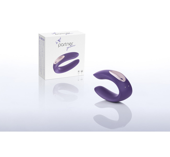 Вибратор для пар Satisfyer Double Plus с двумя моторчиками