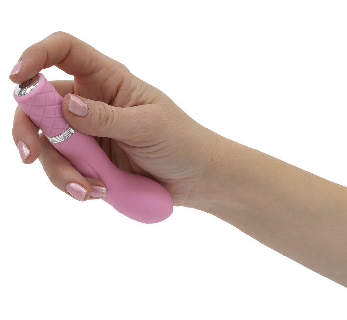 Розкішний вібратор PILLOW TALK Racy із кристалом Сваровськи Рожевий