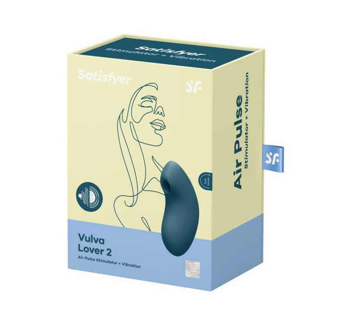 Вакуумный вибратор Satisfyer Vulva Lover 2 Blue