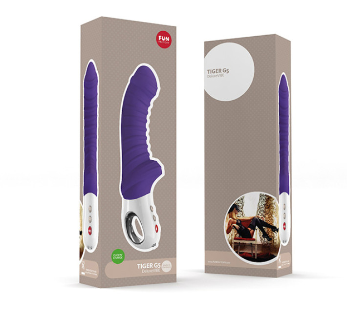 Вибратор Fun Factory Tiger G5 Фиолетовый