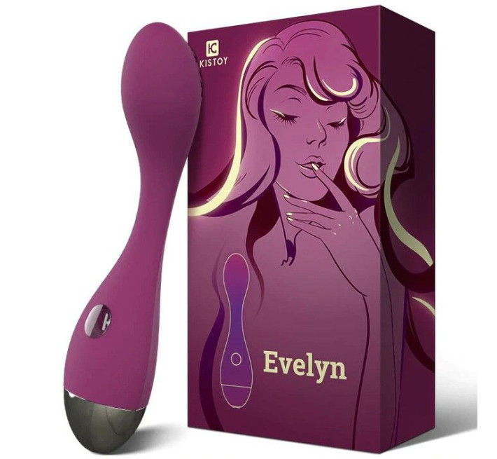 Мощный вибратор точки G KISTOY Evelyn