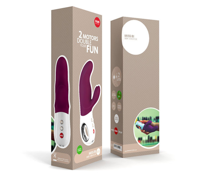 Вибратор Fun Factory Miss Bi Фиолетовый