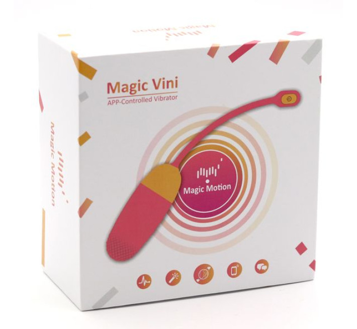 Смарт-виброяйцо Magic Motion Vini Orange, управление со смартфона