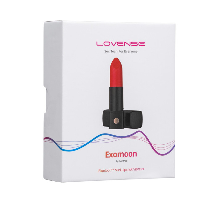 Вібратор-помада Lovense Exomoon, працює через застосунок