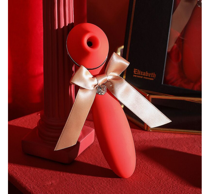 Вакуумный вибратор KisToy Elizabeth, премиальная упаковка