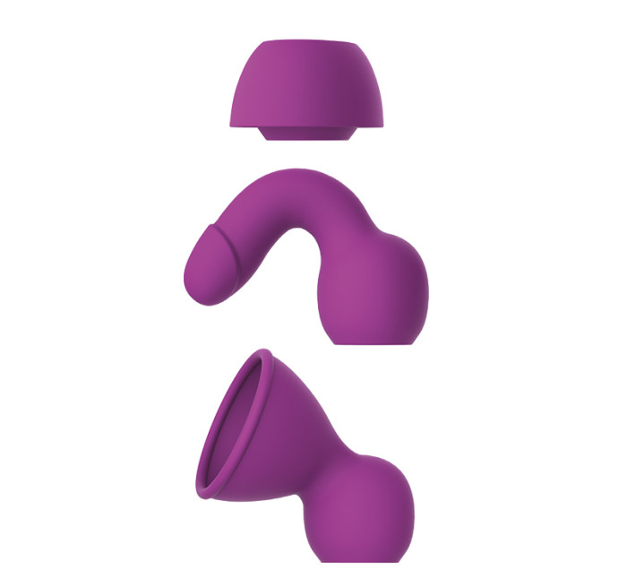 Вібромасажер Dreamtoys Queenpin Фіолетовий