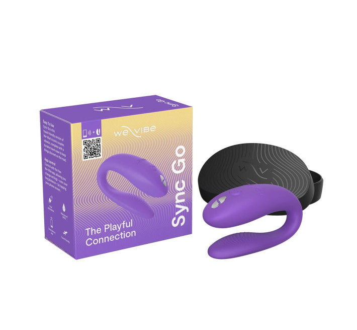 Смарт-вібратор для пар We-Vibe Sync GO Light Purple