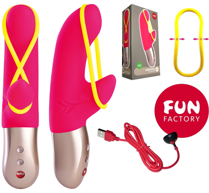 Вибратор Fun Factory Amorino Розовый