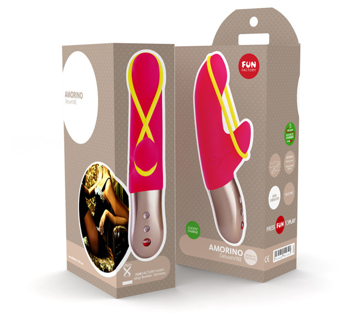 Вибратор Fun Factory Amorino Розовый