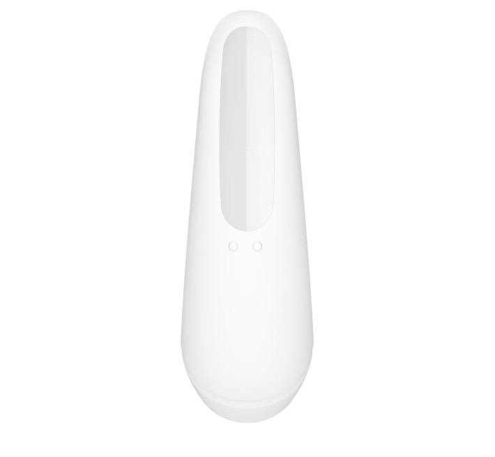 Вакуумный клиторальный стимулятор Satisfyer Curvy 1+ Белый