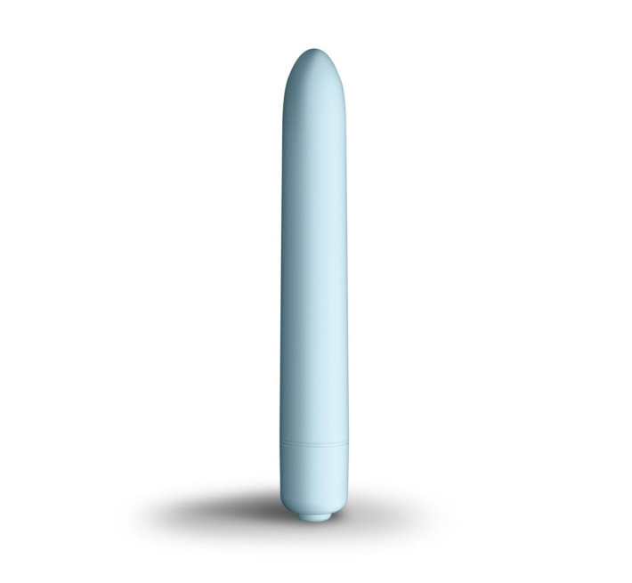 Минивибратор SugarBoo Sugar Blue, 10 уровней интенсивности