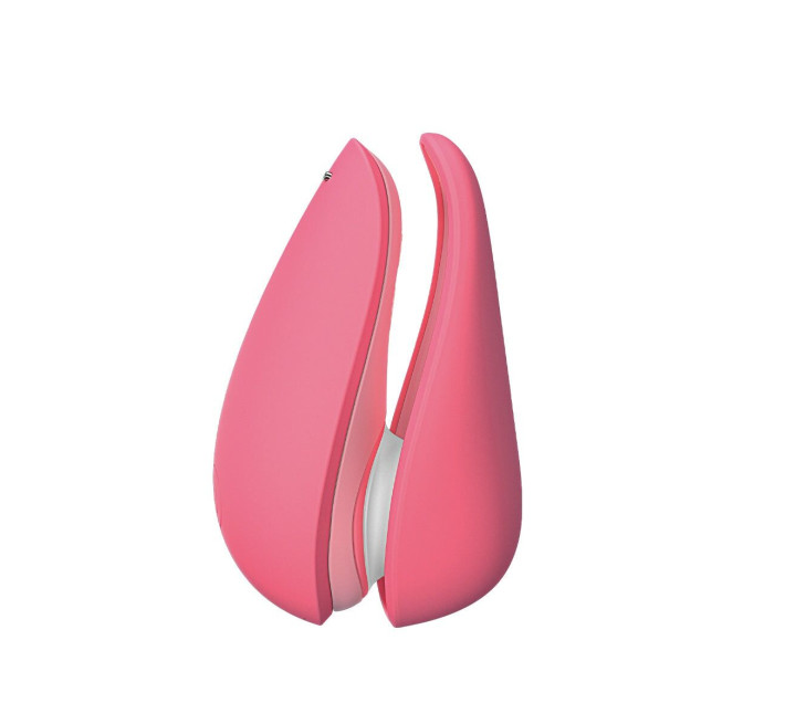 Вакуумний кліторальний стимулятор Womanizer Liberty 2 Vibrant Rose, 8 режимів, магнітна кришечка