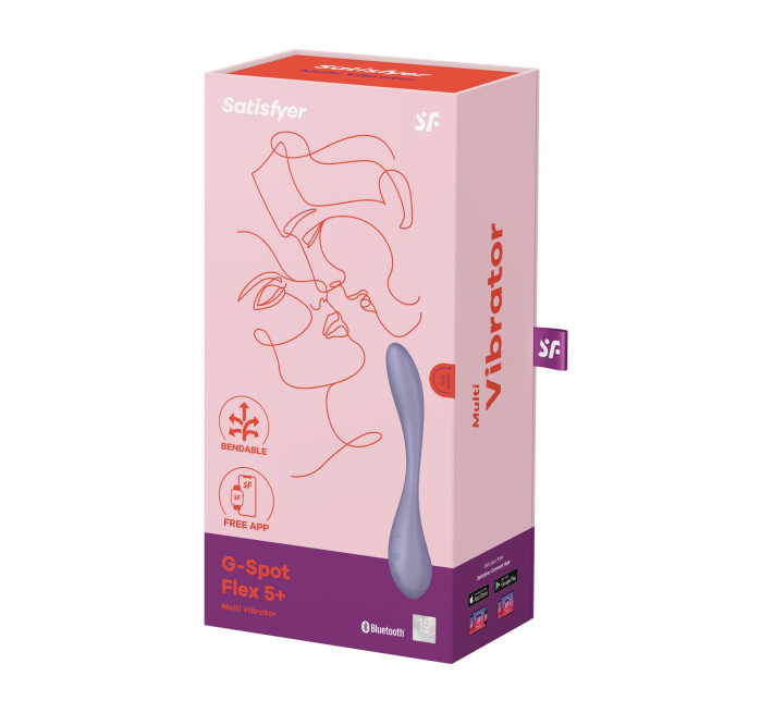 Универсальный смарт-вибратор Satisfyer G-Spot Flex 5+ Lilac