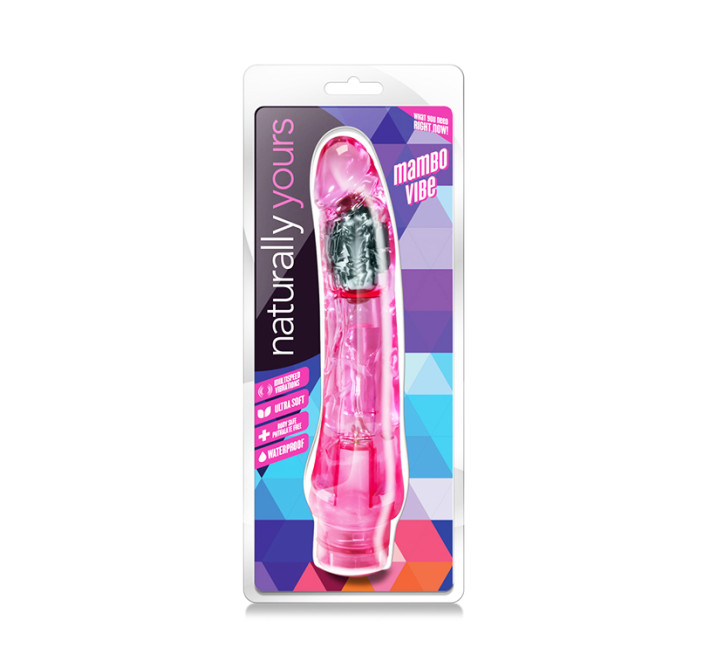 Вібратор Blush NATURALLY YOURS MAMBO VIBE Pink