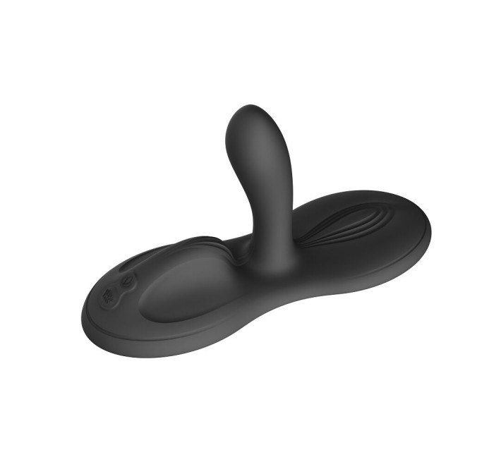 Sit-on-top смарт-вибратор Zalo – Flora Smart Vibrating Pad Obsidian Black, 9 моторов